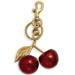Cherry Bag Charm Key Chain Accessory Purse Charm